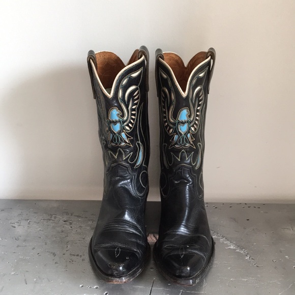 ACME Shoes - Rare Vintage Acme Thunderbird Cowboy Cowgirl Boots
